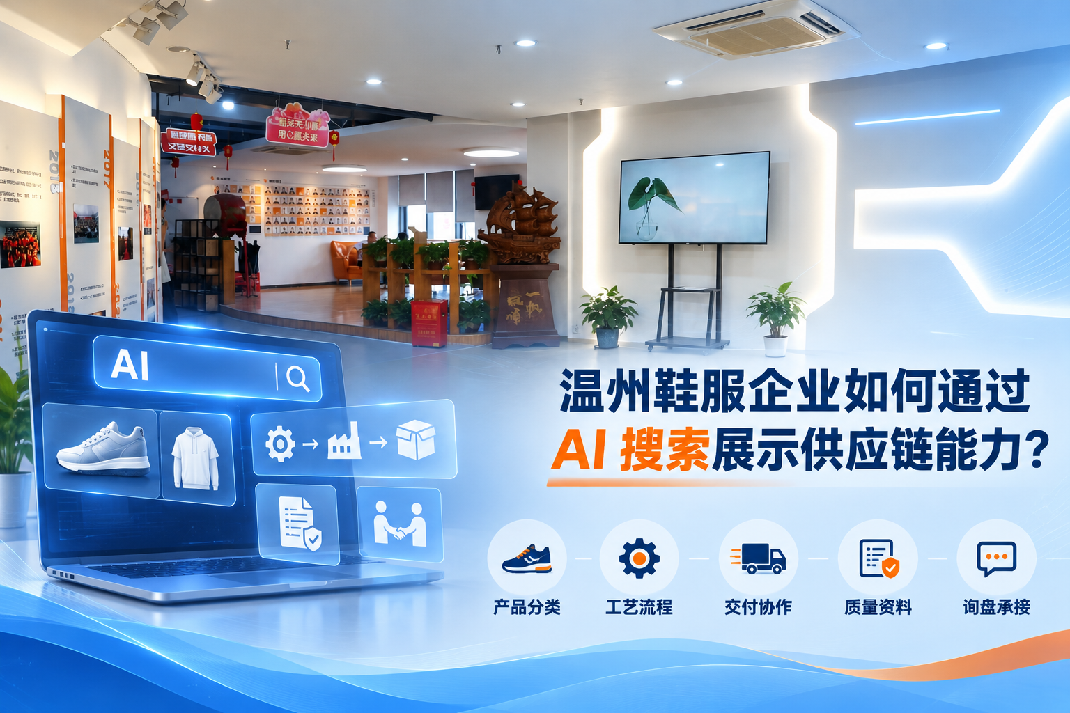 溫州鞋服企業(yè)如何通過 AI 搜索展示供應(yīng)鏈能力？