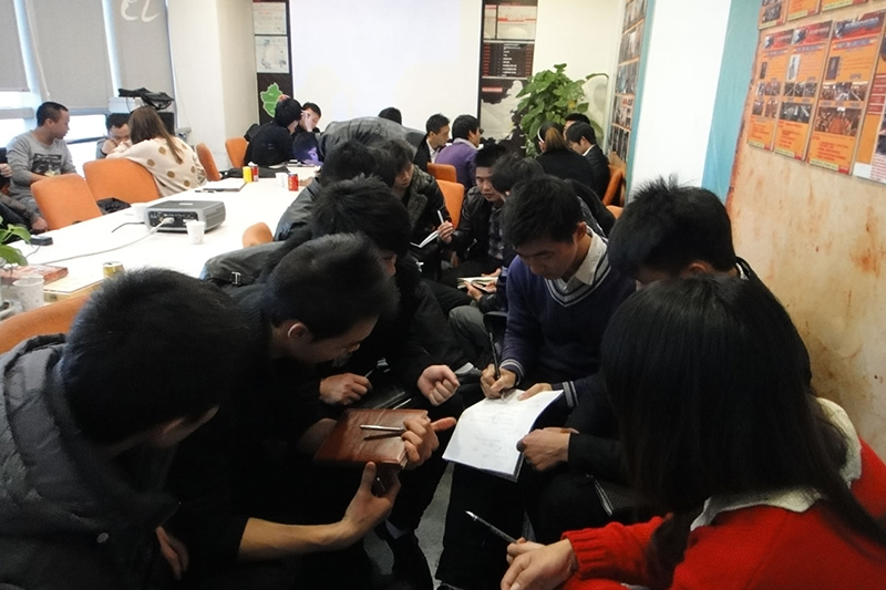 首次參加阿里總部高層來溫的座談會-財富中心